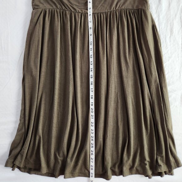 Simlu 3XL Skirt Olive Green - Picture 2 of 7